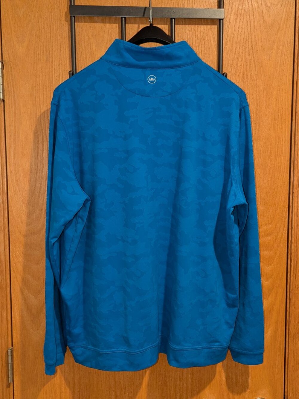 Peter Millar Crown Sport Camo 1/4-Zip Performance Pullover - Picture 2 of 8